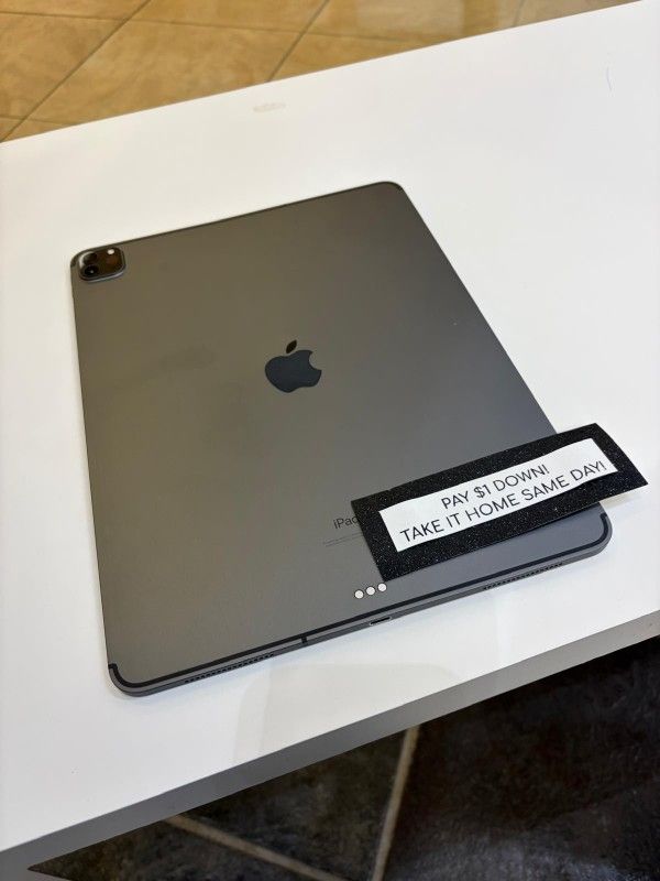 Apple Ipad Pro 12.9 Inch 4th Gen Tablet - Pay $1 today and the rest later!!