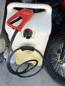 14 Gal Personal Gas Pump With Wheels