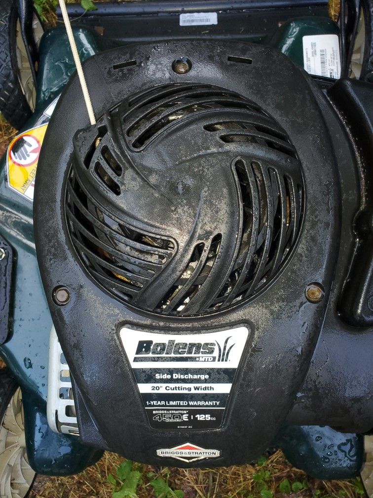 BOLENS 20 INCH PUSH LAWNMOWER for Sale in Woodstock GA OfferUp