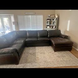 Leather Couch 
