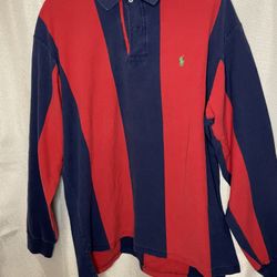 Vintage 90's Rugby ralph lauren polo long sleeve XL