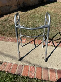 Walker - Aluminum - Medline - Heavy Duty - Lightweight - Gray