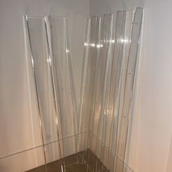 Acrylic Shelves 6 Packs, 36 inches
