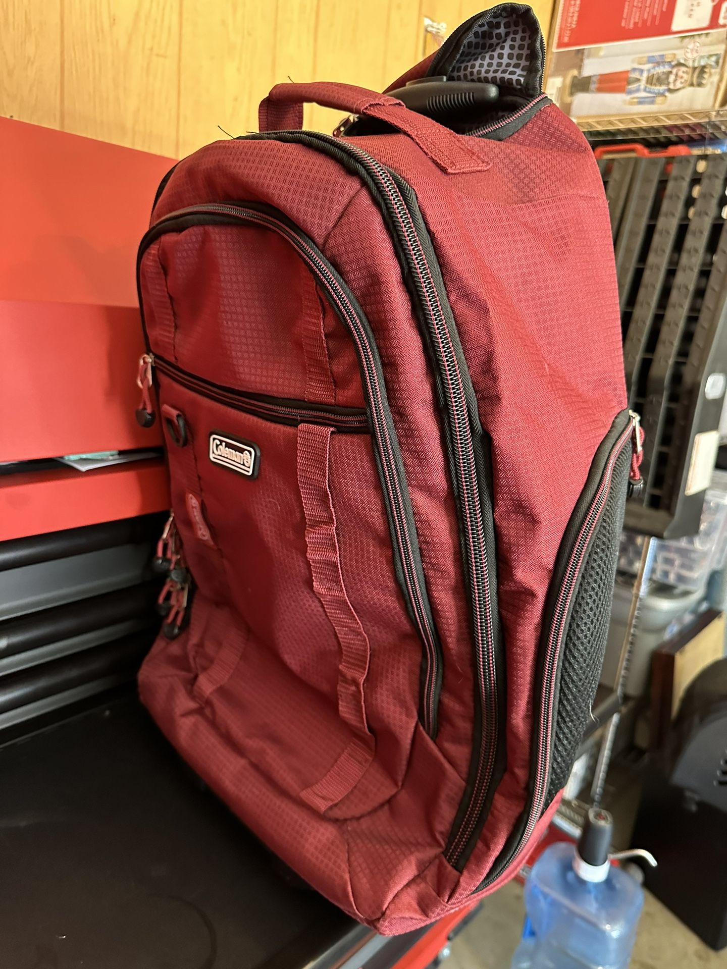 Coleman rolling backpacks best sale