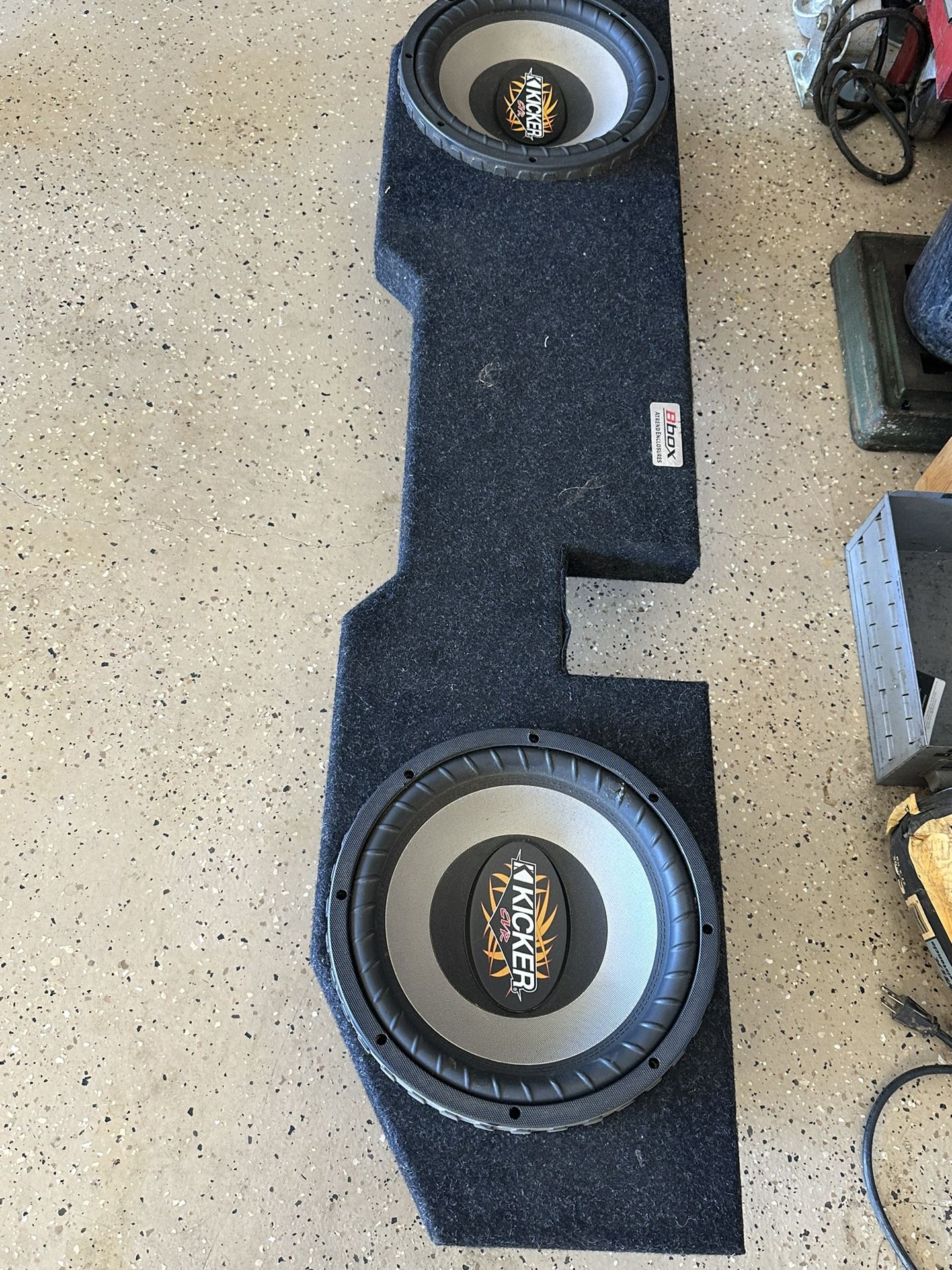 Kicker CVR 12” Subwoofers With Box for Sale in Riverside, CA OfferUp