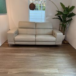 Leather reclining Sofa