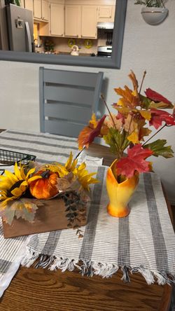 Available, Hunter and Cuba, Fall Autumn Decorative Centerpiece Set