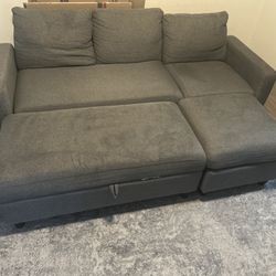 3 Piece Couch Set W/ Rug