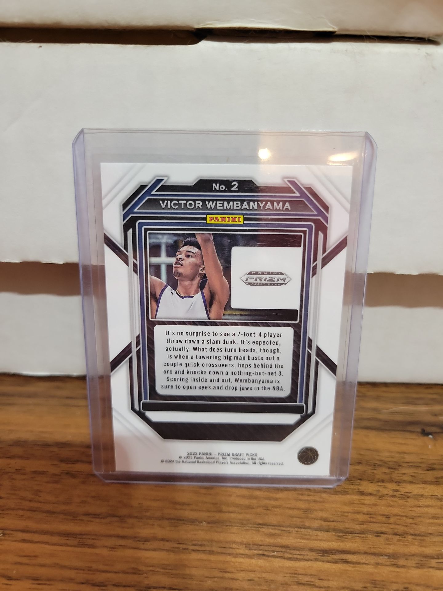 Panini Prizm Wembanyama RC Rookie San Antonio SPURS 2023