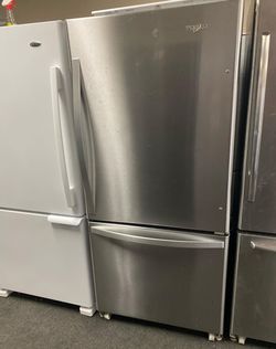 Whirlpool Bottom Freezer Stainless Refrigerator
