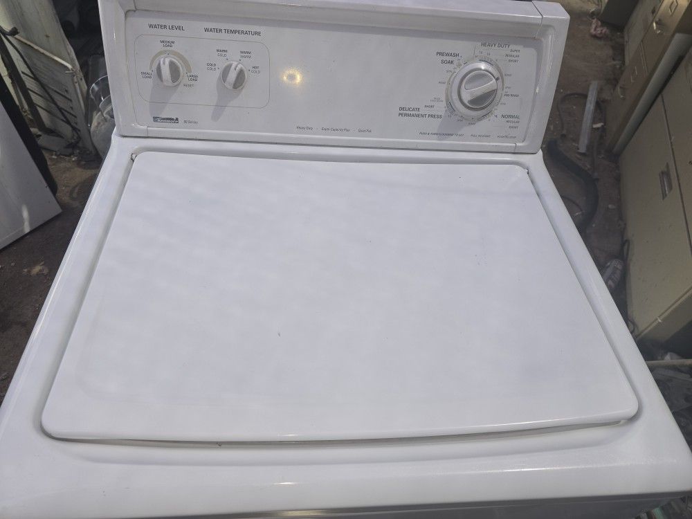 Kenmore Washer Super Capacity And Heavy Duty Works Excellent