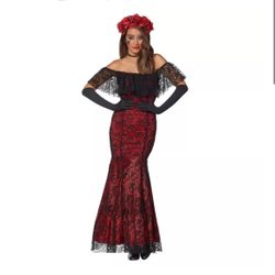 Catrina Halloween Costume 