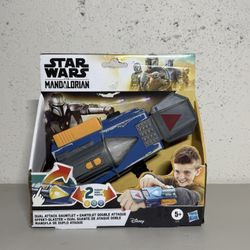 Star Wars The Mandalorian Dual Attack Gauntlet Blaster