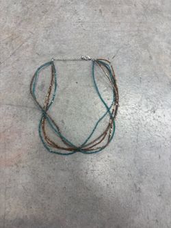 Multi-Strand Seed Bead Necklace