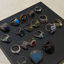 925 STERLING SILVER RINGS 