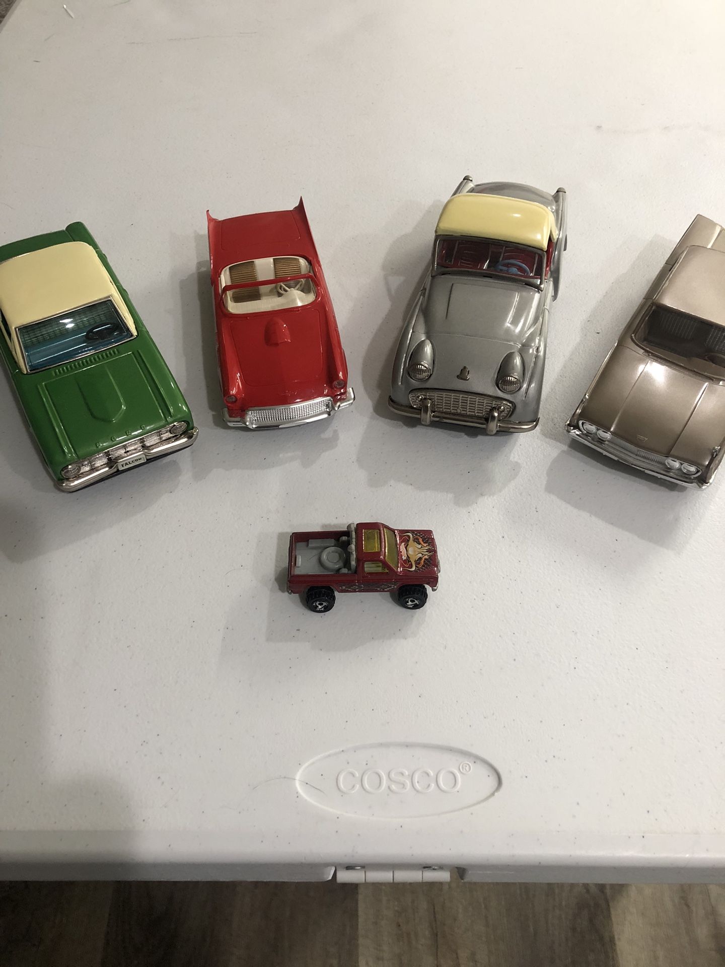 Older Model Small Scale Cars
