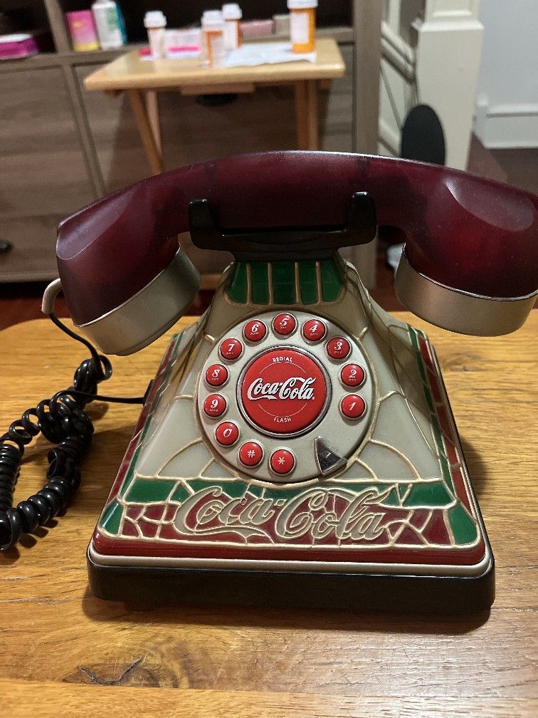 1940 Antique Collectible Coca-Cola Telephone
