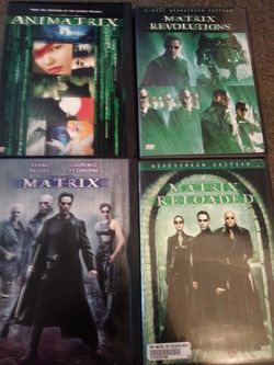 Matrix dvds 4 peliculas