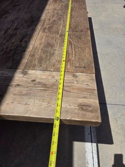 Wood table