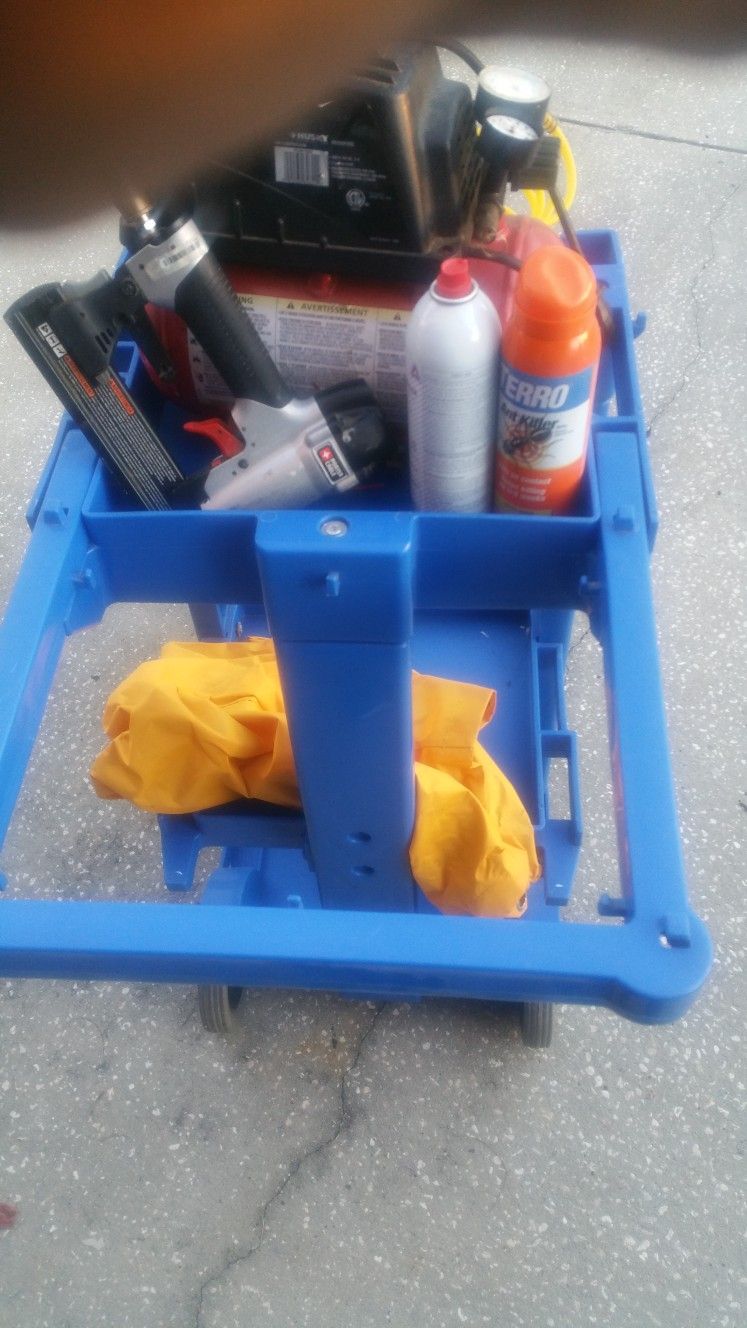 Commercial janitorial cart unused