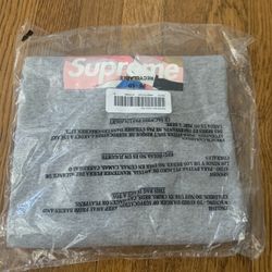 Supreme Emilio Pucci Box Logo Tee Heather Grey Pink - Size Medium (M) Brand New