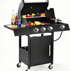 Q042-3+1 Burner w/Side Burner Gas Grill with 241 https://offerup.com/redirect/?o=U1EuSU4=. Outdoor Grill with 36,000 BTU,Propane Grills with Top Cover