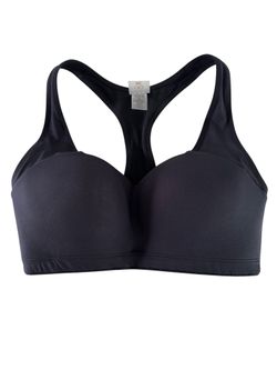CALIA by Carrie Underwood Black Padded Racerback Sports Bra 34C
