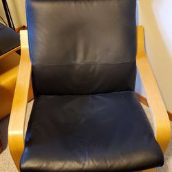 Ikea poang armchair & ottoman (Set of 2 chairs)