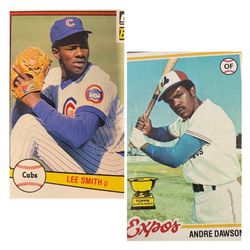 Andre Dawson & Lee Smith Rookie Cards