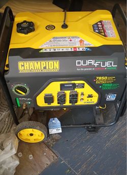 Light generator/ planta de Luz dual fuel
