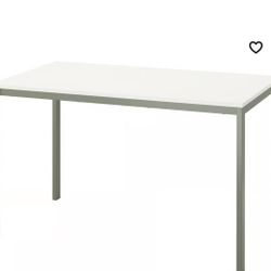  Glass‑Top Dining Table — Great Condition — $45 (Pickup Only)