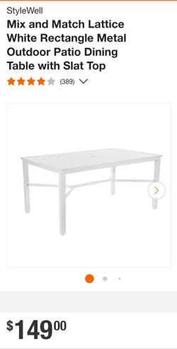 Outdoor Dining Table