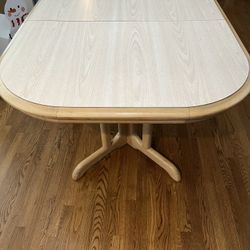 Dining Table- Whitewash Wood