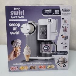 Ninja NC701 CREAMi Swirl 13-in-1 Soft Serve Ice Cream Machine
