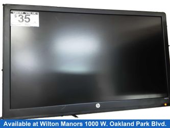 Hp W23371b Black Computer Monitor