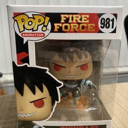Funko Pop Shinra Fire Force