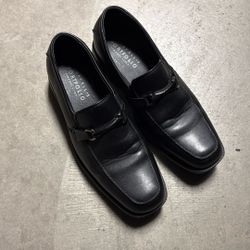 Perry Ellis Portfolio Comfort Lites Leather Dress Shoes Size 9.5