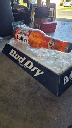 Vintage Bud dry Pool Table Lamp