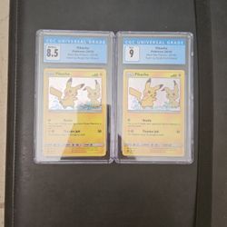 Pokemon Pikachu SM162 Blackstar Promo CGC 8.5 / 9