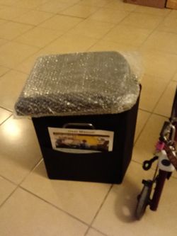 Ann Katie XL portable toilet black** brand new**