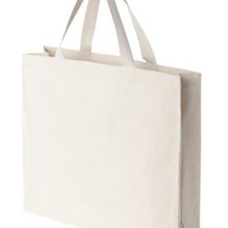 Beige Canvas Tote 100% COTTON