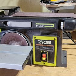 Ryobi Disc And Belt Sanding Station