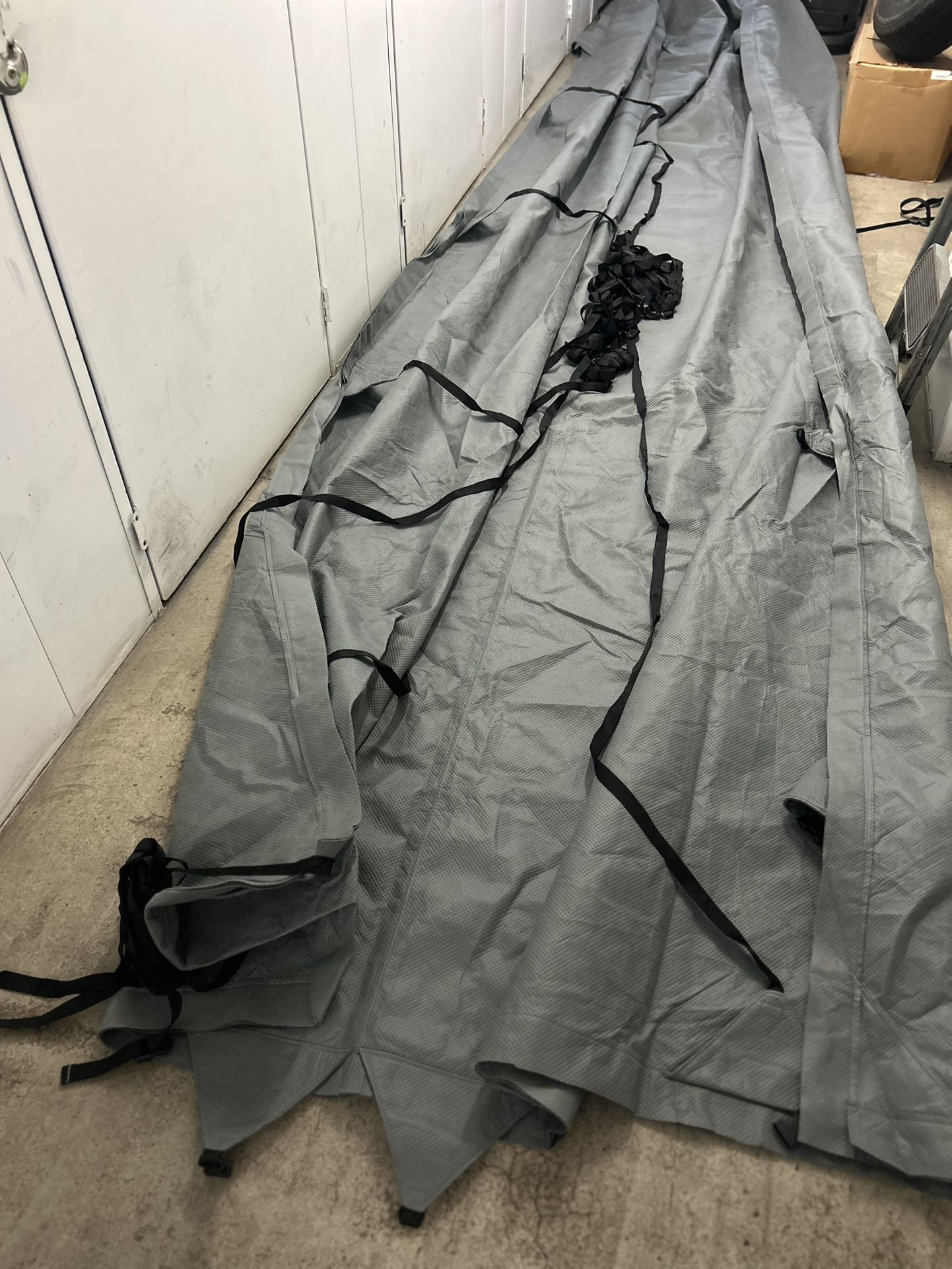 Cover Square 12W x 21 Ft Lenght W/Straps