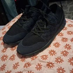 Louis Vuitton Knit Damier Fastlane Sneakers Graphite Mens Size 11 US