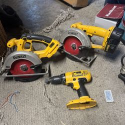 Dewalt Saw N Drill 
