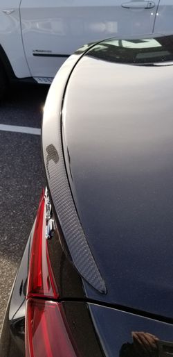 Infiniti q50 carbon fiber spoiler