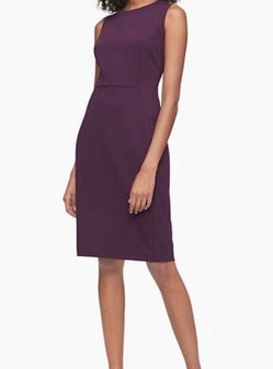 CALVIN KLEIN WOMEN'S PURPLE DRESS SZ 4