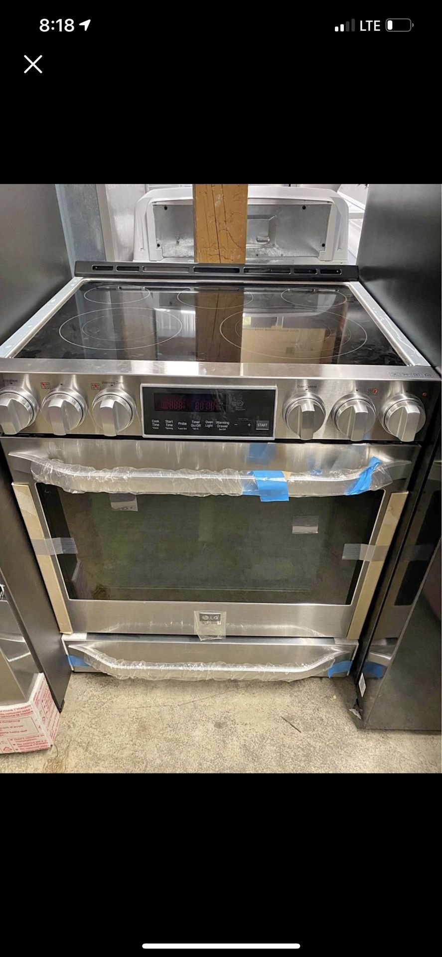Glass Top Stove