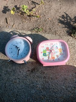 !! 2 Clocks Price for Both
