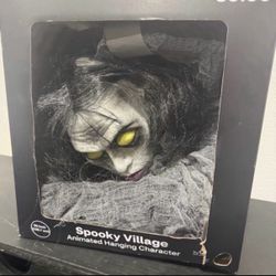 New Spooky Village Animated Hanging Character
